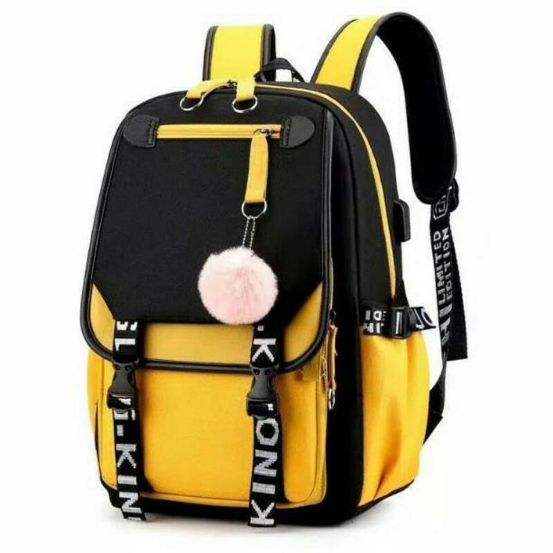 Tas Sekolah Anak Perempuan Sd Smp  Ransel Punggung Gandong Backpack Sekolah Sd Smp Sma Jalan Cewek Perempuan Gadis Dewasa Remaja