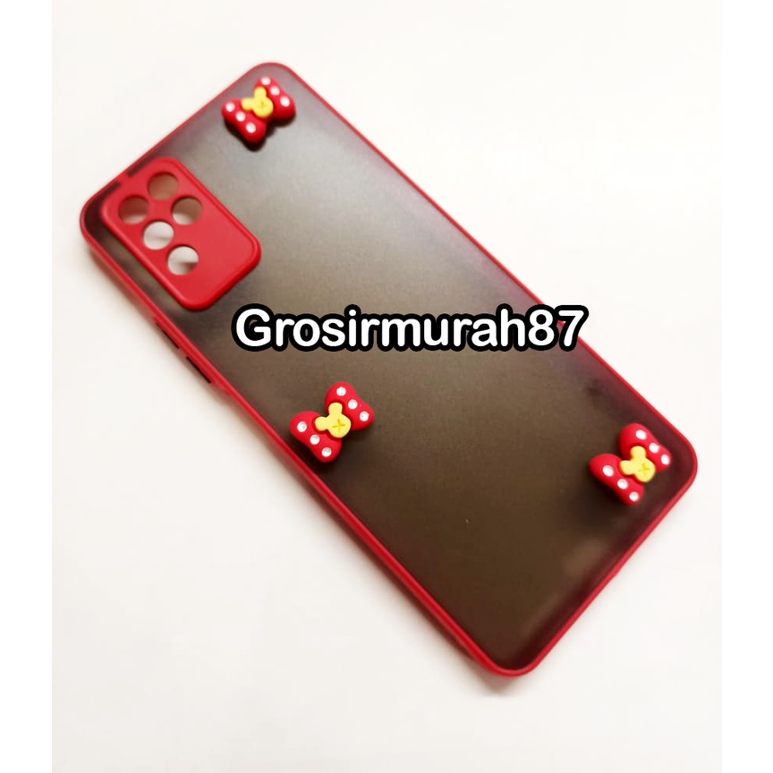 candy macaron softcase case tebal kondom hp Infinix note 10 Pink maroon kuning hitam navy