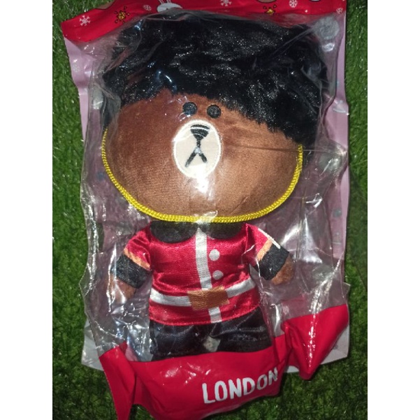 Boneka Impor - Kostum Dunia - LONDON - BROWN LINE FRIENDS