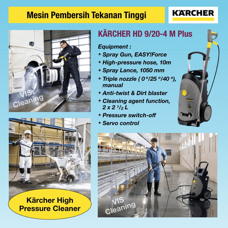 High Pressure Cleaner KARCHER HD 9/20-4 M Plus (200 Bar)