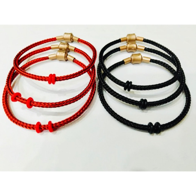  Gelang  Tali  Kawat Anti Air Waterproof Untuk Charm Liontin 