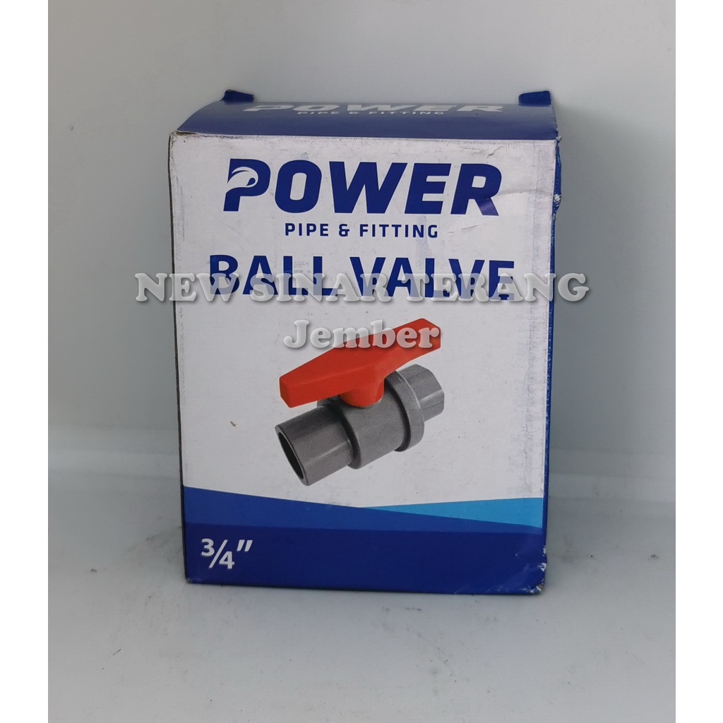 POWER Ball Valve | Stop Kran 3/4 Inch