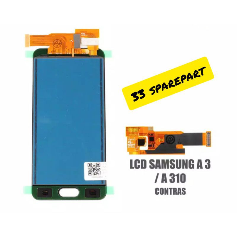 LCD SAMSUNG A3 (2016) / A3 NEW / A310 AAA CONTRAS COMPLETE