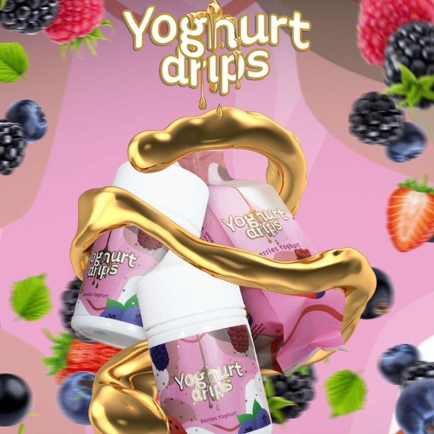 YOGHURT DRIPS BERRIES YOGHURT | YOGHURT DRIPS AUTHENTIC 100%