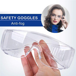 KACAMATA SAFETY Google KACA MATA Anti Anti Corona | kacamata bening | kaca mata safety Transparan