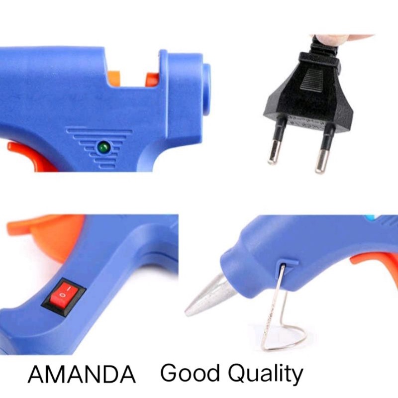 Glue Gun Pistom Lem tembak 60w Hot melt glue gun 60w Good Quality