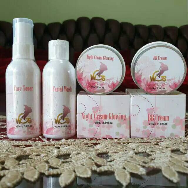 WGS (White Glosy Skincare) isi 4 .
