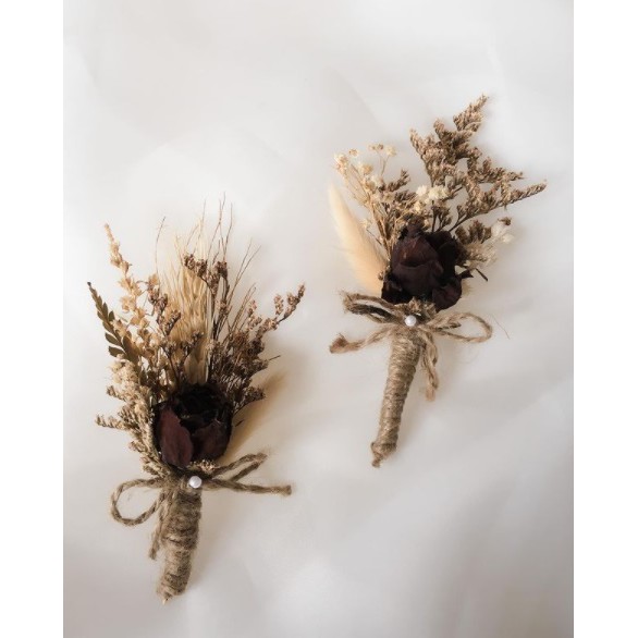 Korsase Bunga Jas  mawar | Wedding Corsage Flower  | Corsage Jas Pria