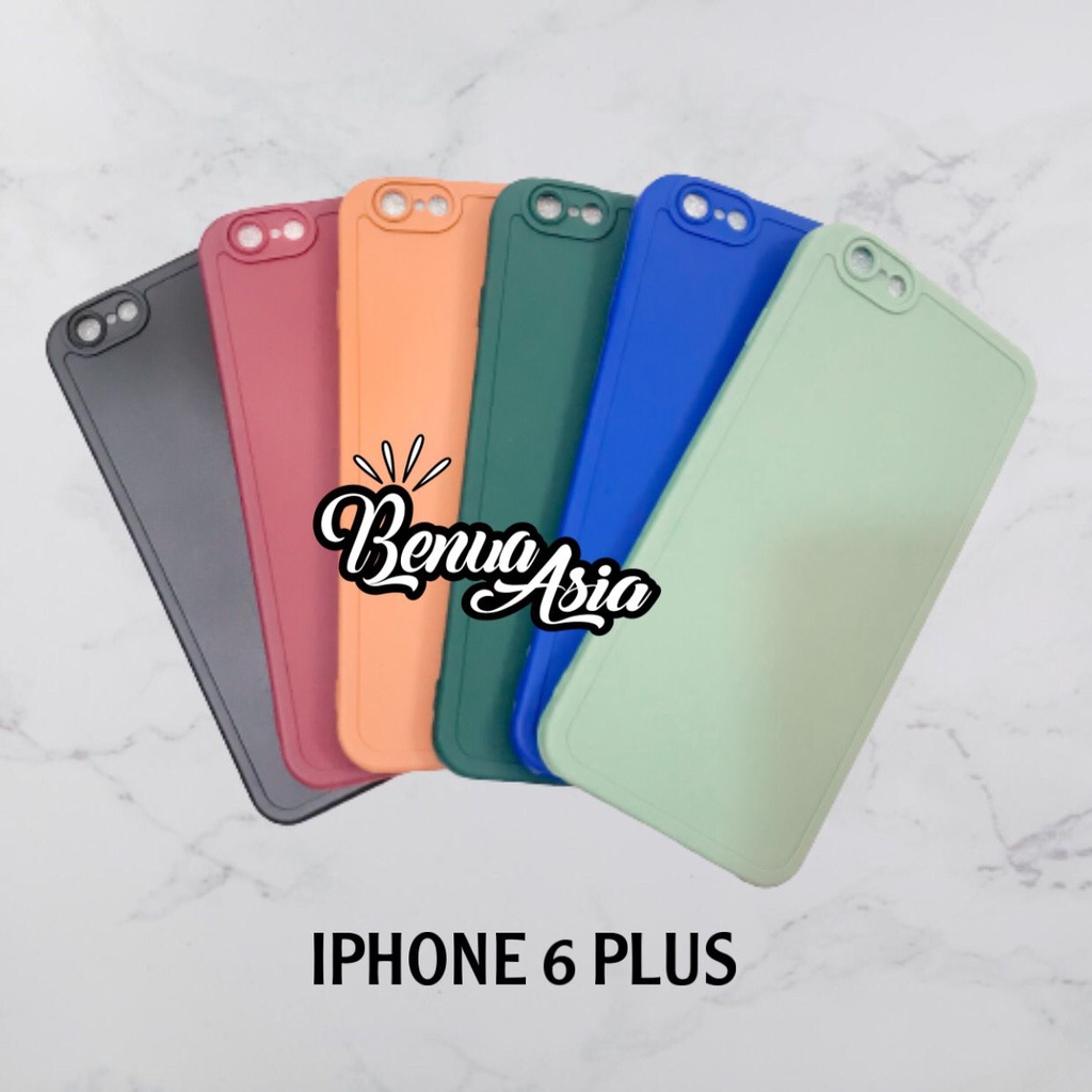 SOFTCASE PRO CAMERA IPHONE 6 PLUS MACARON - FA