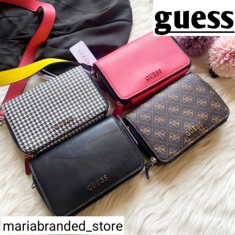 TAS SELEMPANG WANITA GUESS IMPORT& ORI