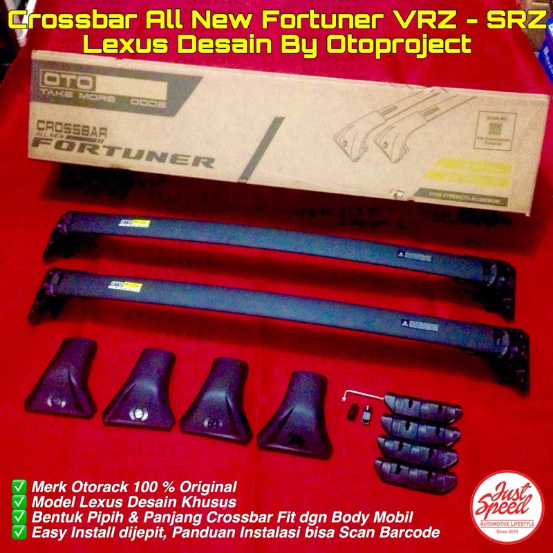 Crossbar Otorack Toyota All New Fortuner 2016 Up