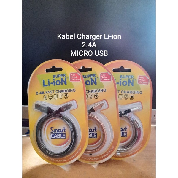 Kabel Data / Kabel Charger Super Li-ion Original for MICRO USB
