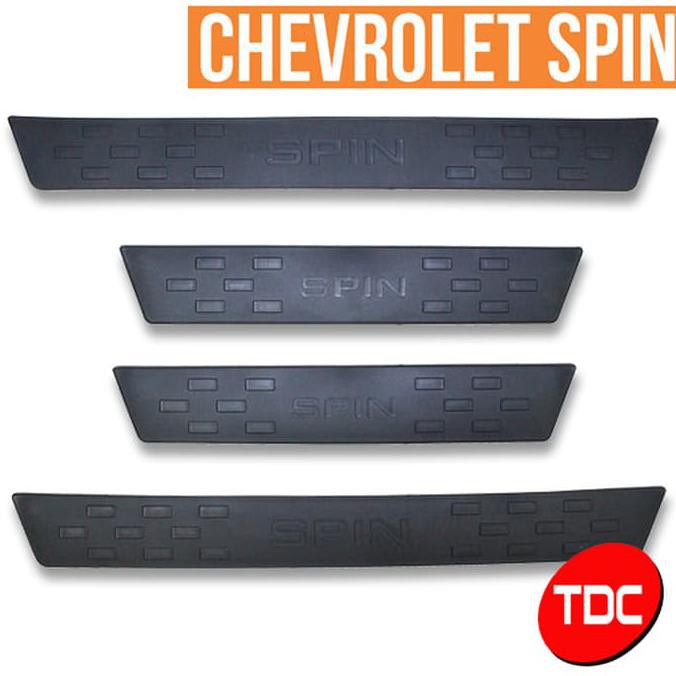 Variasi/Aksesoris Chevrolet Spin Sillplate Samping Plastik Hitam .Ayesha01.Olshop