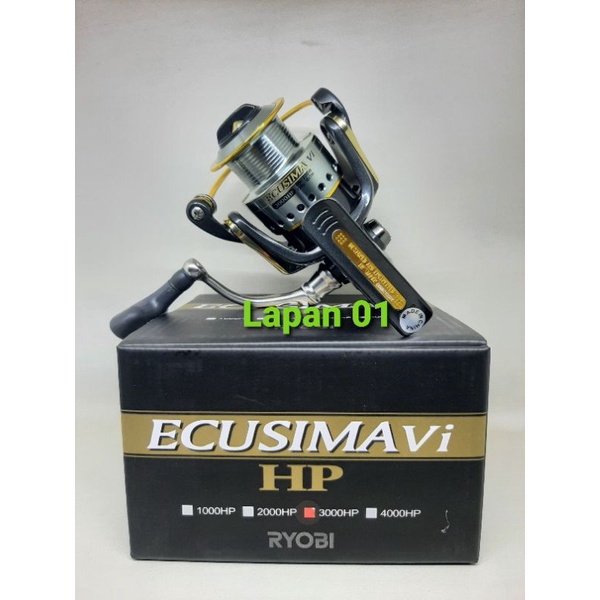 Reel Pancing Ryobi Ecusima Vi 1000/2000/3000 HP/ Reel Spinning Power Handle