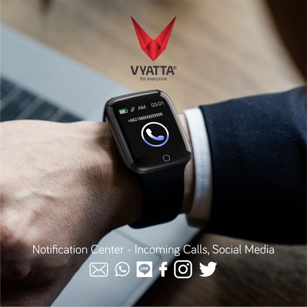 Smartwatch Vyatta Fitme Prime Smartwatch Smartband Vyatta Anti Air Smart Watch P