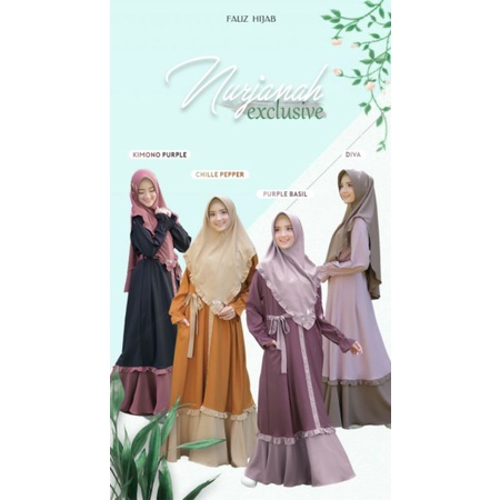 Nurjanah Gamis Set by Fauz
