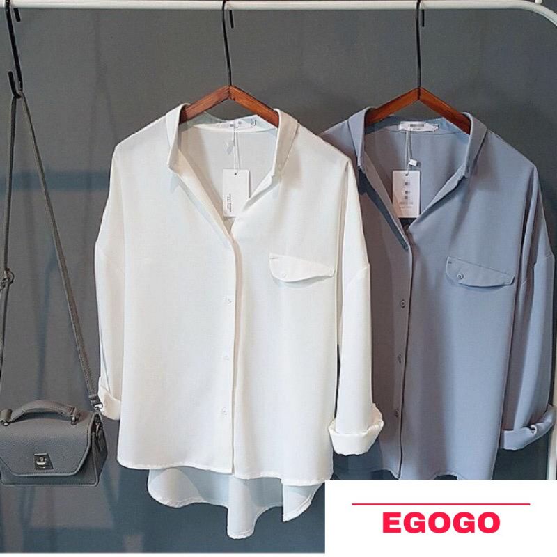 Egogo_Shop KEMEJA EMMA FIT TO XL