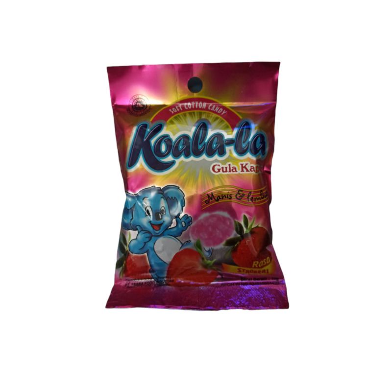 

Koala La Permen Gula Kapas Rasa Stroberi 10gr