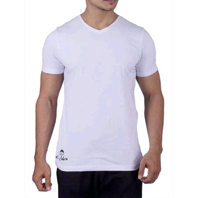 Baju kaos putih Al zahra