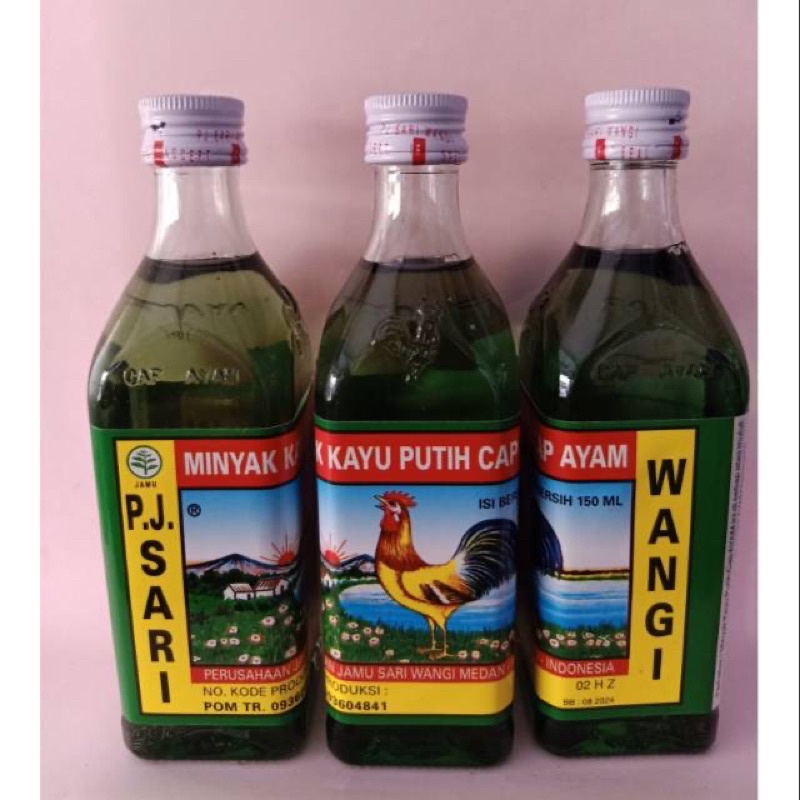 minyak kayu putih cap ayam 150ml