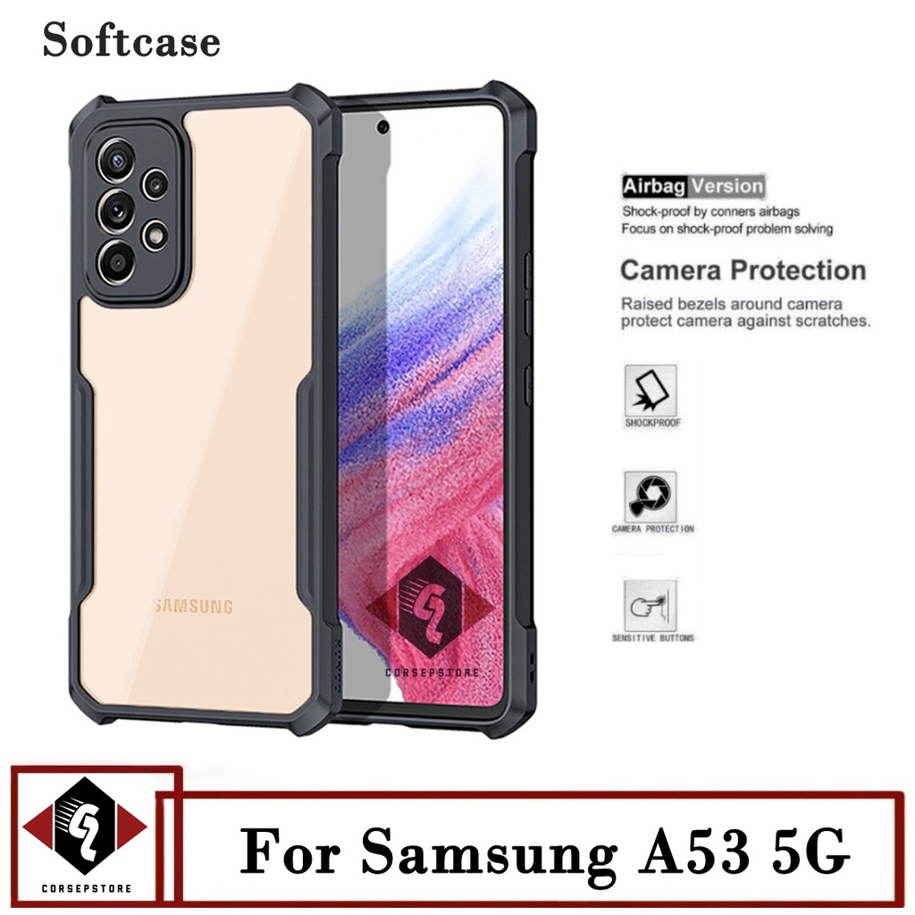 Case Samsung A53 5G / A33 5G / A73 5G Softcase Transparan Slim Armor