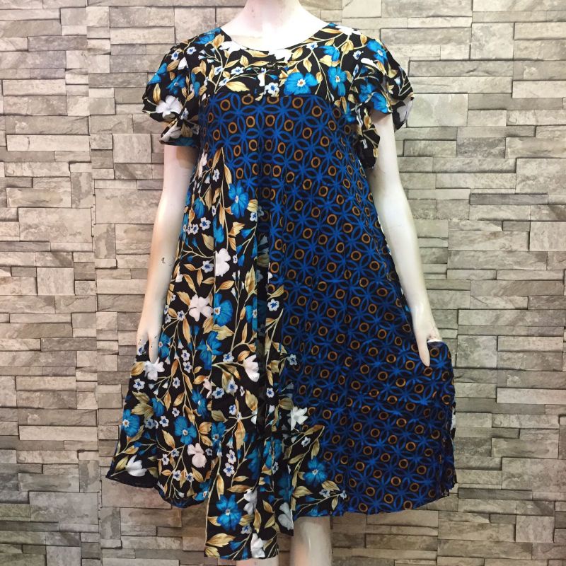 DASTER KLOK GAJAH PUTIH TANGAN DAUN | DASTER BATIK BALI-30