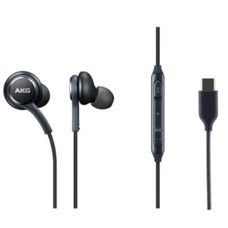 HEADSET HEANSFREE EAEPHONE SAMSUNG ORIGINAL 100% AKG NOTE 10+ TYPE C