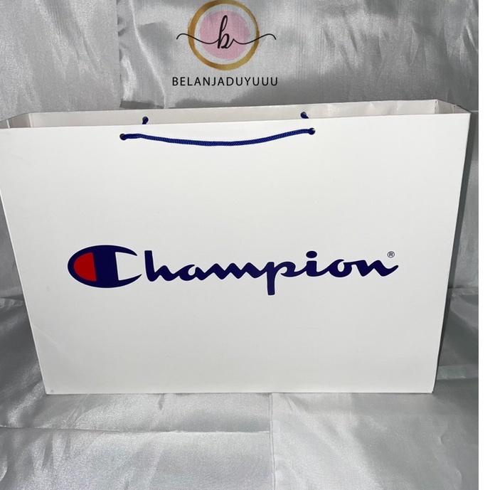 

New Promote Paper Bag Champion ( Ready Stock jakarta )