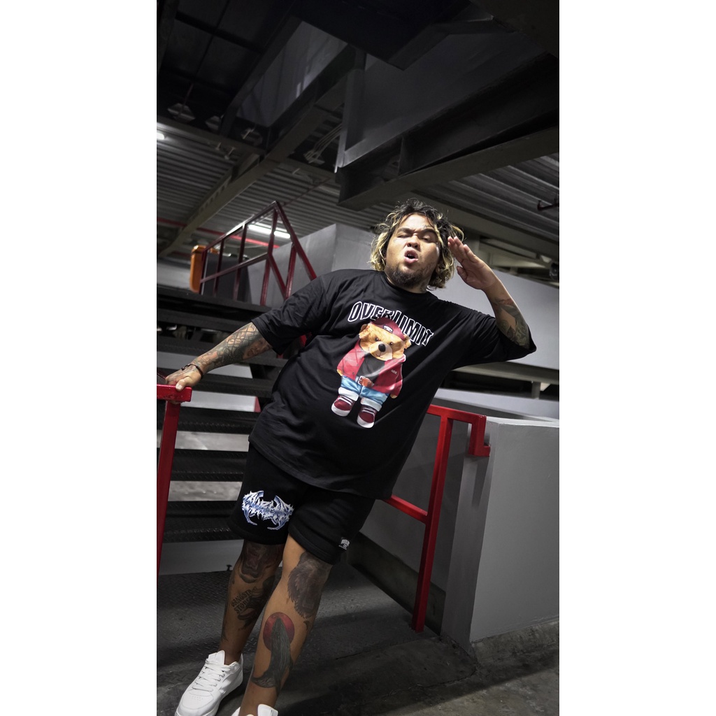 OVERLIMIT TEDDY SENJA T-SHIRT OVERSIZE | KAOS OVERSIZE | STREETWEAR