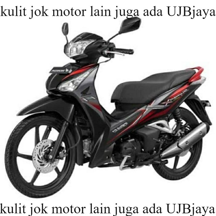 Sarung Jok Motor Supra X 125 Helm In BAHAN ORI Kulit Jok Motor Supra X 125 Helm In K3