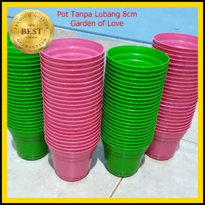 Pot Gol 8 Cm Pelangi Kecil Kaktus | Ice Cream Pot Tanpa Lubang 8 Cm Pot Hidroponik Pot Es Krim 8cm