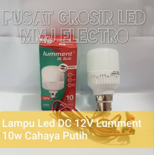 Lampu Led Lumment DC 12V 10 watt 10w Aki