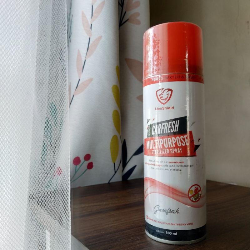 CarFresh LionShield Multipurpose Sterilizer Spray Disinfectant