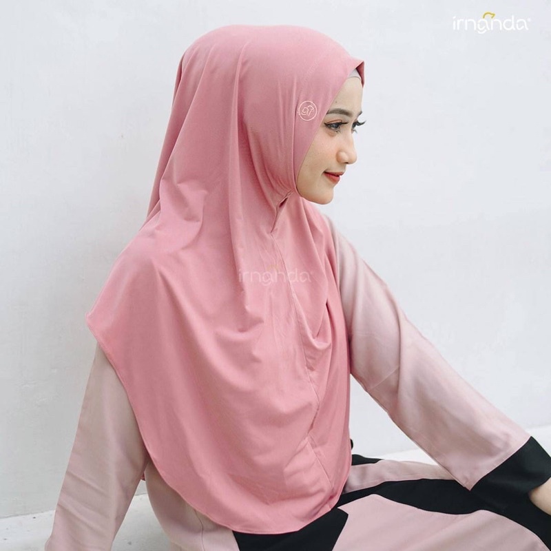 Bergo Salwa Jersey premium Hijab syria Malaysia By : Irnanda