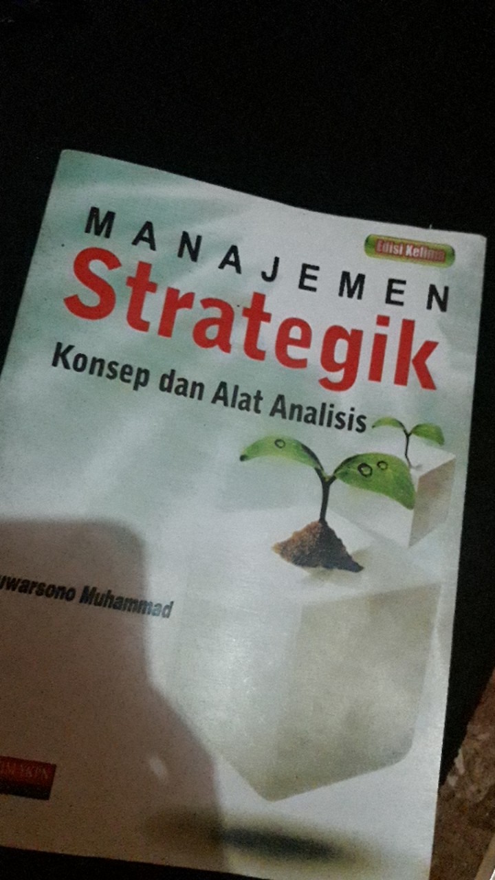 Manajemen Strategik Edisi 5 By Suwarsono Muhammad