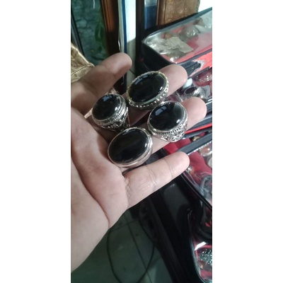 cincin akik batu kecubung api'