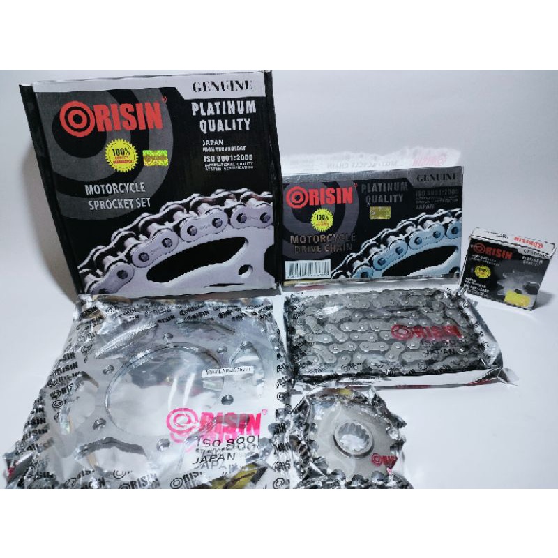 Gear set / Gear paket NINJA 250 FI, 250R Orisin