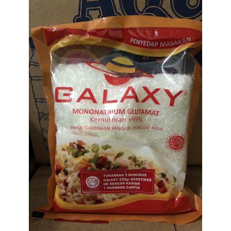

Penyedap Rasa Galaxy/Micin/Penyedap Rasa Makanan/250gram