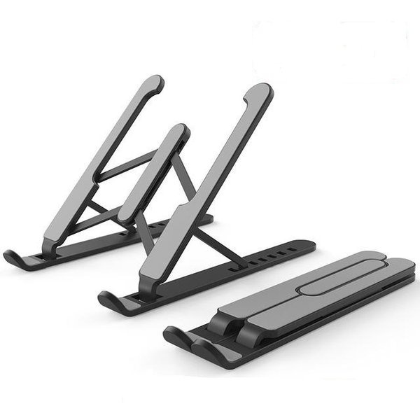 Stand Holder Laptop TATAKAN Macbook Notebook IPAD Mac dudukan lipat Holder Stand Laptop Multifungsi Stand Laptop Holder Lipat Standing Tablet universal Laptop stand holder laptop 30093 AIDO