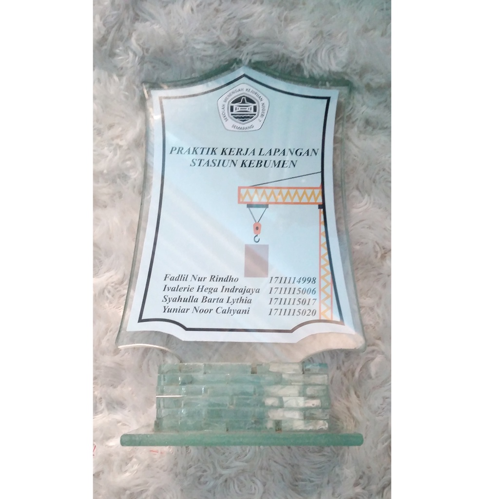 PLAKAT KACA CUSTOM