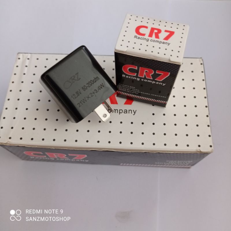 FLASHER SEN MOTOR FLASHER SEIN CR7 FLASHER CR7 SEN LED. ORIGINAL