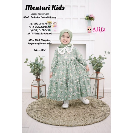Mentar by Alifa || Gamis Anak
