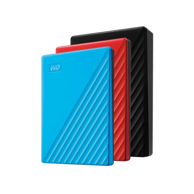 WD My Passport NEW Model 1TB/2TB/4TB/5TB - HDD Hardisk External - Garansi Resmi