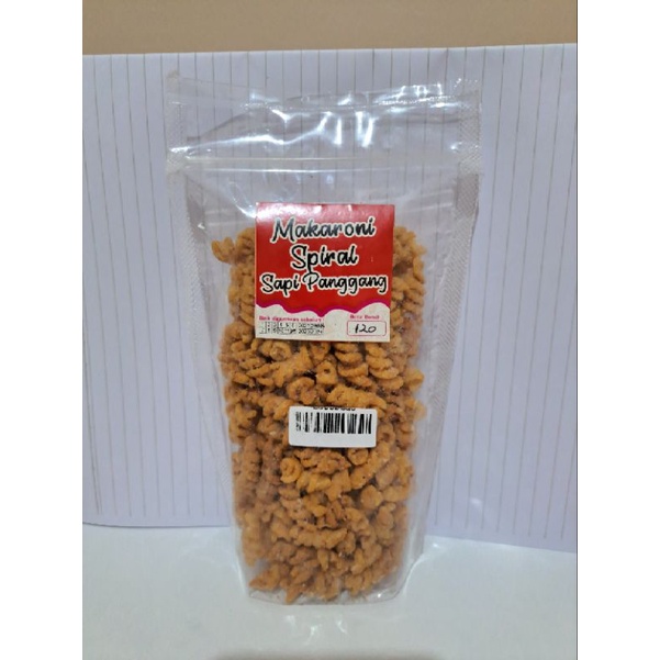 

Makaroni Spiral Rasa Sapi panggang