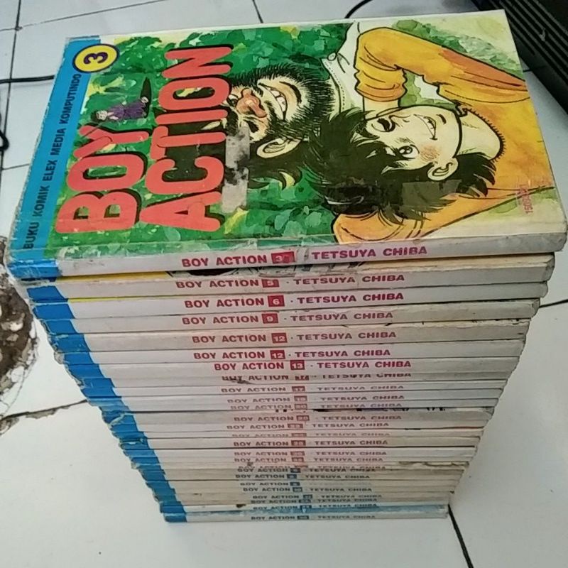 komik boy Action cabutan