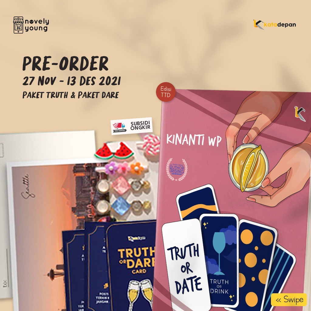 Novel Truth or Date - Kinanti WP