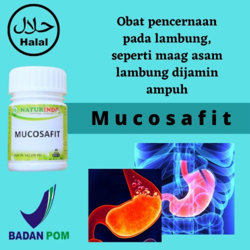 Mucosafit obat lambung obat maag obat asam lambung