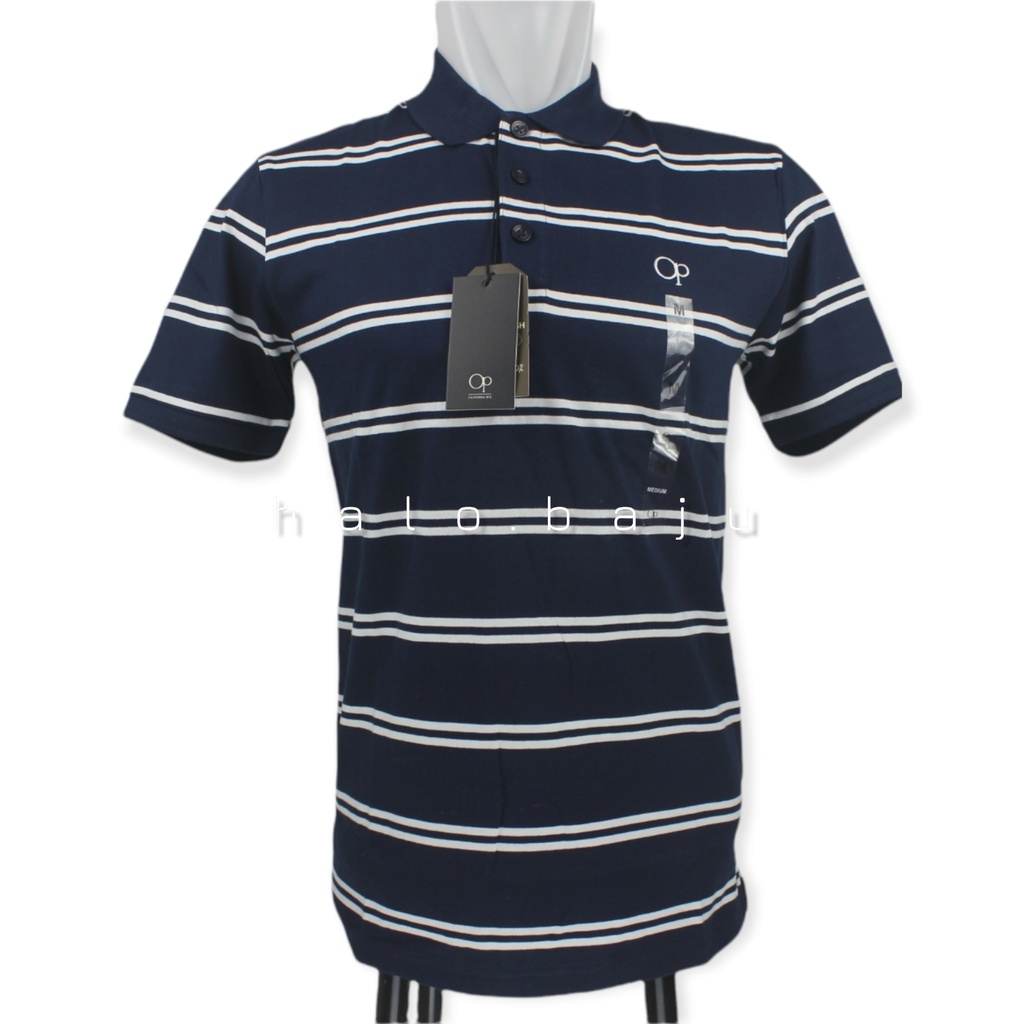 OCEAN PACIFIC ORIGINAL - KAOS KERAH OP - POLO OP  (03MPS33853) Kaos Krah Pria Lengan Pendek