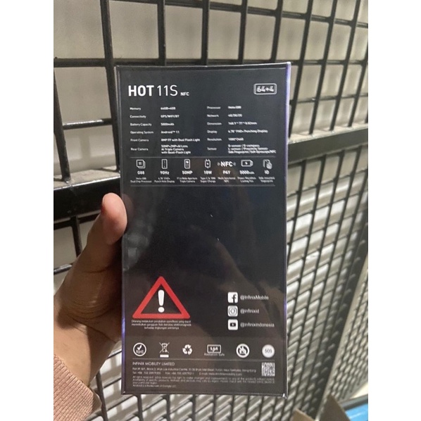 INFINIX HOT 11S NFC 4/64
