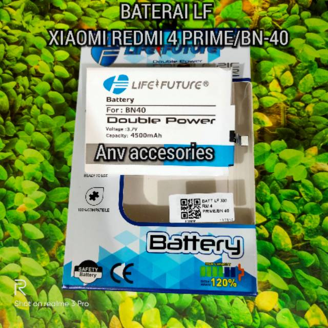 Baterai LF XIAOMI REDMI 4 PRIME/BN-40 DOUBLE POWER